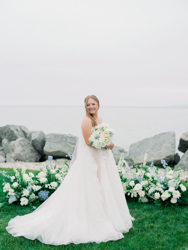 Bride at Inn at Bay Harbor